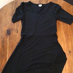 LuLaRoe Ana BLACK EUC L
